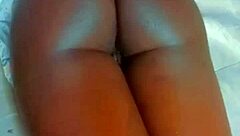 I get my beautiful black ass played with by mr g during amateur massage.