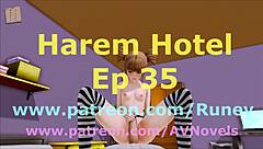 Harem hotel 35 is an exciting game!