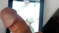 Who wants hot cum tribute on big cock?