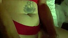 I-I made this homemade mutual masturbation with a slut.