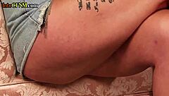 CFNM femdoms sucking and jerking cock in group till explosive cumshot!