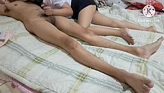 A massage that brings a lot of pleasure to a student