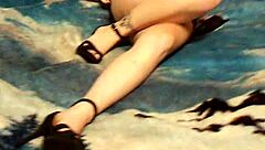 Sexy Wife Masturbates In Heels