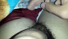 Gay guy tries to cum in solo masturbation