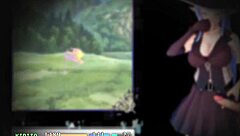 Sister's Secret Blowjob Under Counter at Work