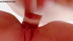 She Rides His Dick, Cum On Her Big Ass