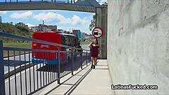 Oily Latina amateur drilled intensely everywhere