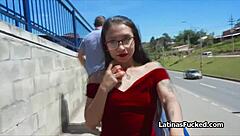 Oily Latina amateur drilled intensely everywhere