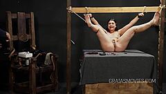 Helpless fat girl whipped on sole feet kinky extreme bbw gay