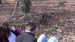 Three Horny Twinks Perform Bareback Blowjob Orgy Show!