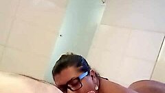 Transsexual Sucking Chubby Cock