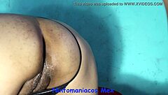 Mexican couple tries sucking and spooning in homemade video