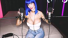 Want Hands-Free Orgasm with Cum on Big Tits?