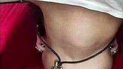 wow, deepthroating that submissive teen's throat so deeply!