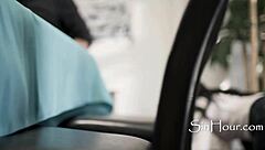 did you catch your husband face fucking the secretary?