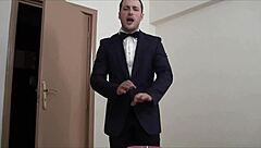 Muscle worship with a hot gay bodybuilder