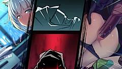 Kaltsit in 2d hentai anime style