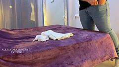 Hey stepbro, you sniffed my panties, now come bend me over for some hardcore doggystyle!