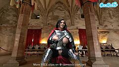 Ashlyn Peaks Big Boobs In Cosplay?