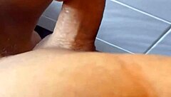 Small guy gets a big cock in his ass