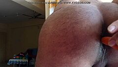 butt fucking with a carrot is so wild