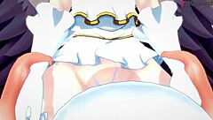 3D animated netorare with an oppai threesome