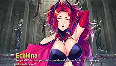 Amazing blowjob from monster girl in harem 😘