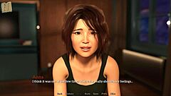 Visual novel game walkthrough with an amateur creation