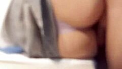 Young beauty gets her big ass fucked and filled