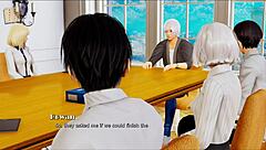 Walkthrough of the anime visual novel, My real desire 38