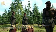 Gang Bang With Russah Safada Featuring Anal DP And Train