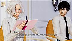 Walkthrough of the anime visual novel, My real desire 38