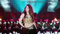 Beautiful Zara’s sexy saree dance with Tamanna’s big boobs and deep navel shake