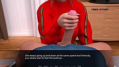 Wow! Mary Sucks John Off Till He Cums in Dusklight Manor!