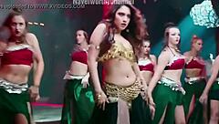 Beautiful Zara’s sexy saree dance with Tamanna’s big boobs and deep navel shake