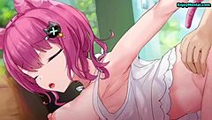 nyan girl scene from enjoyhentai