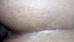 Fucking her big ass with a monster cock on the pussy map