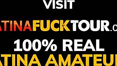 Amateur Latina teen gives a blowjob in this homemade video