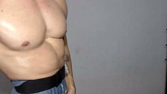 hey, this is a gay solo scene