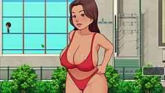 Hentai Countryside: Part 10 - Bathroom Fuck And Pool Spy?