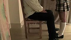 Spanked by my bully at home