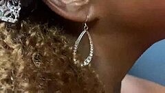 Ebony wife visits the bookstore for a quiet afternoon.