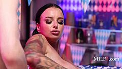 oh man, oktober fuck fest with hot bartender payton preslee from milf5!