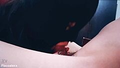 A big black cock gets a birthday girl’s blow job