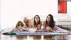 European couple's hardcore sexual experience with a group of teens