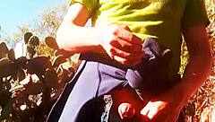 Young Guy Strokes His Hard Cock