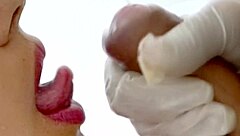 Blonde Teen Sucks And Fucks Until Last Drop After Party