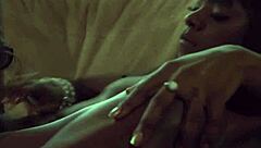 Cute Black Girl Engages in Romantic Sex with Sensual Blowjob