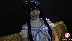 hey, cum with this cosplayer