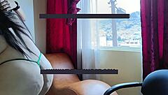 Latina Mommy Returns from Beach to Receive Big Ass Taboo Dick